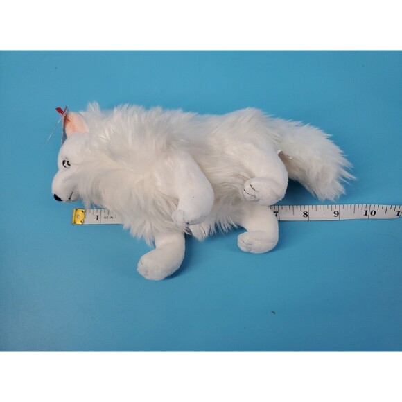 TY Snocap  the Fox Beanie   with Hang Tag White Beanbag Plush Stuffed Animal - Picture 10 of 10